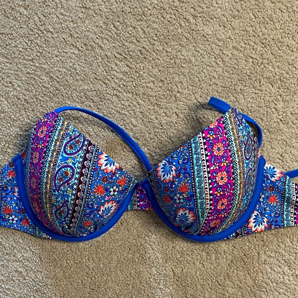 Shade & Shore Boho Print Bikini Top